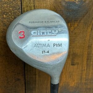 Ginty Altima PBM 3 Wood Golf Club Bob Mann HMG 260+ Shaft Lamkin Grip